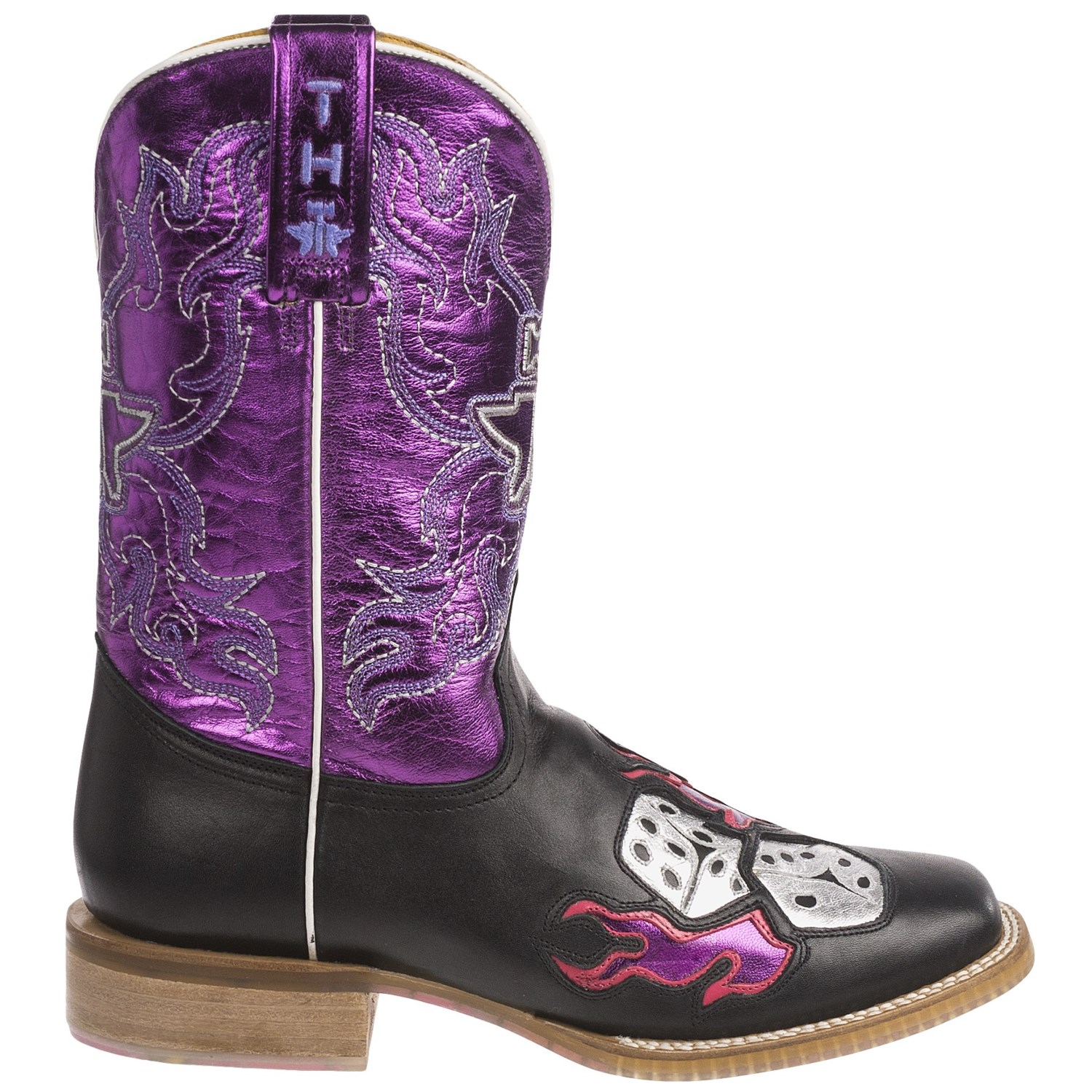 Tin Haul Hot Dice Cowboy Boots (For Women) 6732G Save 30