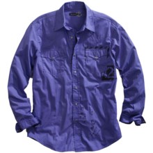 Tin Haul Screenprint Shirt - Snap Front, Long Sleeve (For Women) in Purple - Closeouts