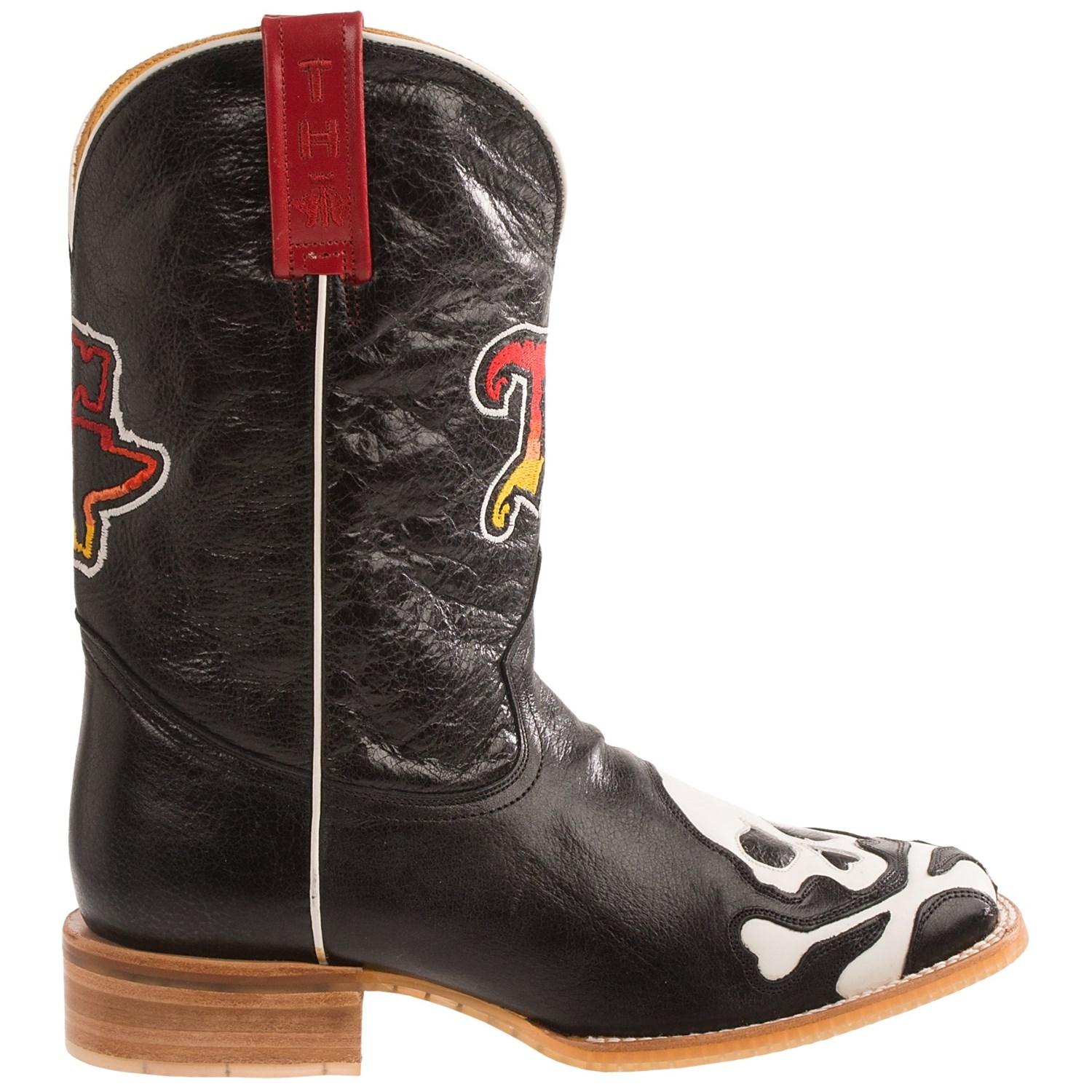 Tin Haul Skull and Crossglow Cowboy Boots (For Men) 8493X Save 29