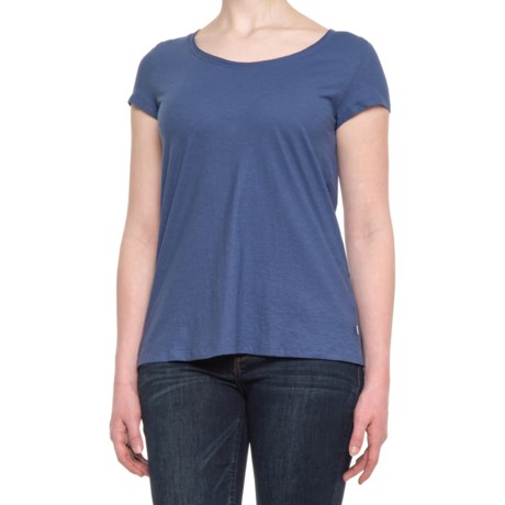 TOADandCO Tissue Cross-Back T-Shirt - Short Sleeve (For Women) - BLUEBERRY (S )
