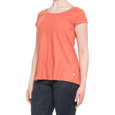 TOADandCO Tissue Cross-Back T-Shirt - Short Sleeve (For Women) - GUAVA (M )