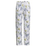 Toast and Jammies Cotton Jersey Drawstring Pants - Contemporary Cut (For Women)