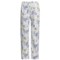 Forget Me Not Toast and Jammies Cotton Jersey Drawstring Pants - Contemporary Cut (For Women)