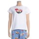 Toast and Jammies Crew Neck T-Shirt - Short Sleeve (For Women)