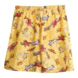 Toast and Jammies Printed Lounge Shorts - Cotton, Missy Cut (For Women)