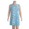 Toast and Jammies Tank Dress - Sleeveless (For Women) in Bubble Floral Print