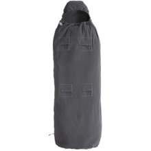 Toasty Liner Midweight Fleece Sleeping Bag Liner - Rectangular, Non-Mateable in Grey - Closeouts