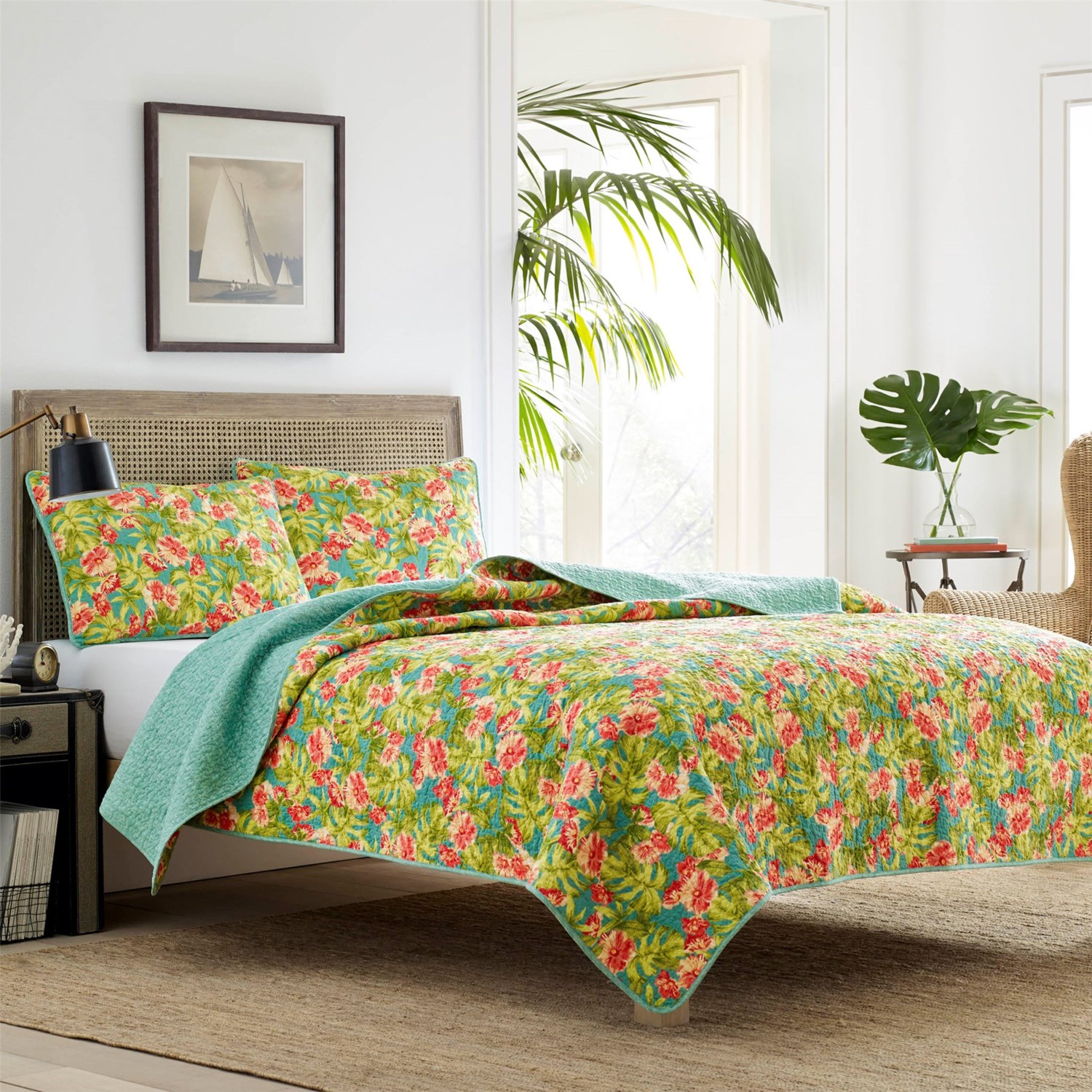 Tommy Bahama Flamingo Road Quilt Set King 9613X Save 67