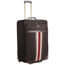 Tommy Hilfiger Fieldhouse Expandable Upright Rolling Suitcase - 24” in Brown - Closeouts