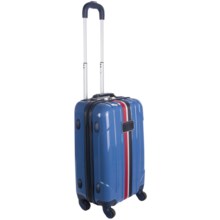 Tommy Hilfiger Lochwood Spinner Suitcase - 21”, Carry-On in Light Blue - Closeouts