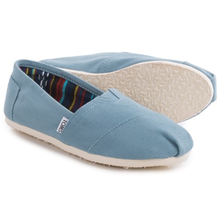 TOMS Classic Solid Shoes Slip Ons (For Women)