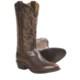 Tony Lama Mr. Medium Buffalo Cowboy Boots - Round Toe (For Men)