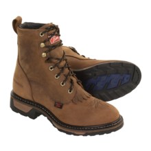 Tony Lama TLX Cheyenne Packer Boots - Waterproof (For Women) in Tan - Closeouts