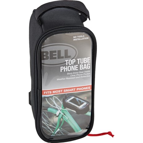 Bell Sports Top Tube Phone Storage Bag - BLACK ( )