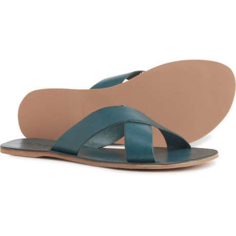 Matisse Topa Sandals - Leather (For Women) - Blue (7 )