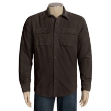 Topo Ranch The Fencemender Shirt - Organic Cotton, Long Sleeve (For Men) in After Dark - Closeouts