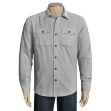Topo Ranch The Fencemender Shirt - Organic Cotton, Long Sleeve (For Men) in Hi Rise Grey - Closeouts