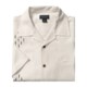 Toscano Embroidered Silk Shirt - Short Sleeve (For Men)