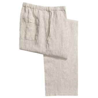 Drawstring Linen Pants For Tall Men