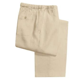 Toscano Linen Drawstring Pants (For Men)