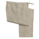 Toscano Linen Drawstring Pants (For Men)