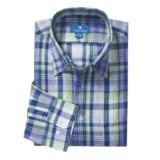 Toscano Linen Plaid Shirt - Long Sleeve (For Men)