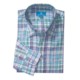 Toscano Linen Plaid Shirt - Long Sleeve (For Men)