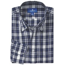 Toscano Linen Shirt - Long Sleeve (For Men) in 428 Stardust - Closeouts