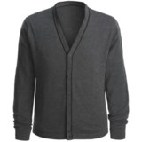 Toscano Merino Wool-Blend Sweater - Striped Piping (For Men)