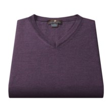 Toscano Merino Wool Vest (For Men) in Amethyst/Flint - Closeouts