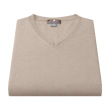 Toscano Merino Wool Vest (For Men) in Earl Grey Melange - Closeouts
