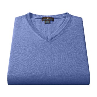 Toscano Merino Wool Vest (For Men) in Mist Grey