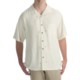 Toscano Twill Shirt - Silk-Rayon, Contrast Color, Short Sleeve (For Men)