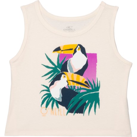 O&#39;Neill Tou Friends Tank Top (For Big Girls) - WHITE (L )