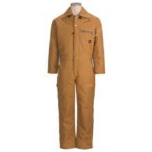Tough Duck Deluxe 3-Zip Coveralls - Insulated, Full Leg Zip (For Men) in Brown - Closeouts
