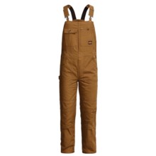 Tough Duck Pro Premium Duck Bib Overalls - Removable Liner (For Men) in Brown - Closeouts
