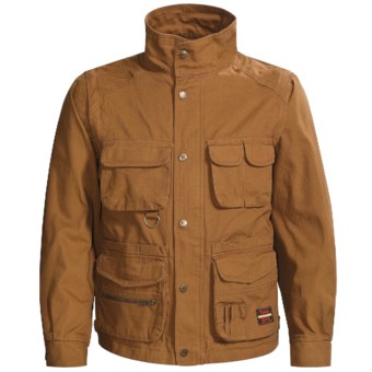 Tough Duck Pro Premium Duck Utility Jacket (For Men) in Brown