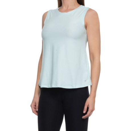 Layer 8 Tradewind Tank Top (For Women) - CAICOS BLUE HEATHER (L )