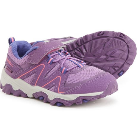 Merrell Trail Quest Hiking Shoes (For Toddler Girls) - BERRY (10T )