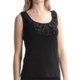 Travel by Tribal Sportswear Ruffled Chiffon Shirt - Sleeveless (For Women)