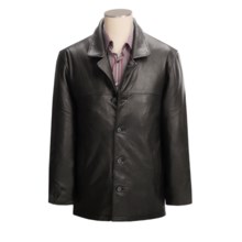 TravelSmith Lambskin Jacket - Waterproof (For Men) in Black - Closeouts