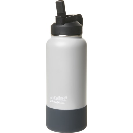 Eddie Bauer Traverse Double-Wall Insulated Straw Water Bottle - 32 oz. - GRAY ( )