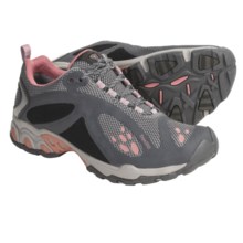 Treksta Evolution Trail Shoes - NestFIT System (For Women) in Grey/Pink - Closeouts