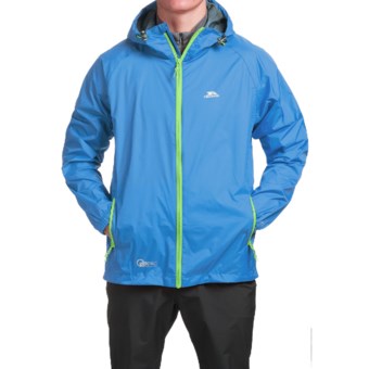 Trespass Qikpack Jacket - Waterproof (For Men and Women) in Cobalt