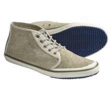 Tretorn Krona Mid Shoes - Leather (For Men) in Sailing Grey - Closeouts