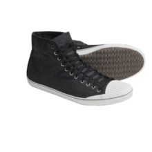Tretorn Skymra Mid SL Canvas Shoes (For Men) in Phantom Black - Closeouts
