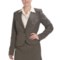 Tribal Sportswear Button Front Jacket (For Women) in Taupe