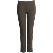 Tribal Sportswear Comfort Waist Leggings - Stretch Cotton (For Women) in Fudge