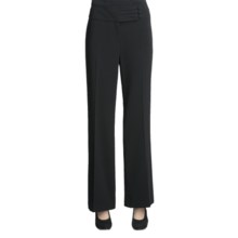 Tribal Sportswear Comfort Waist Pants - Pleated Closure (For Women) in Black