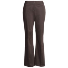 Tribal Sportswear Contour Waist Pants - Stretch Cotton (For Women) in Fudge